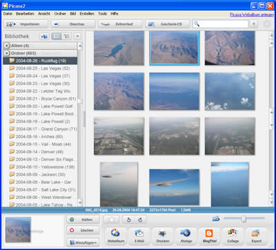 kostenlose Bildbearbeitungssoftware Google Picasa
